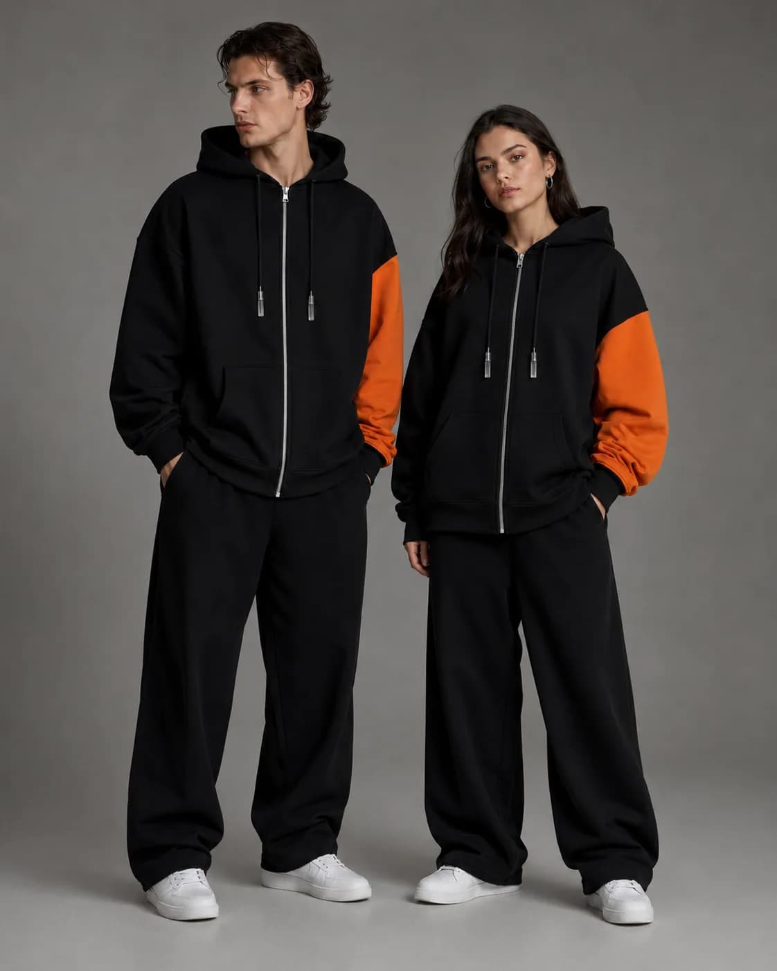 SCENT CORD ZIP HOODIE