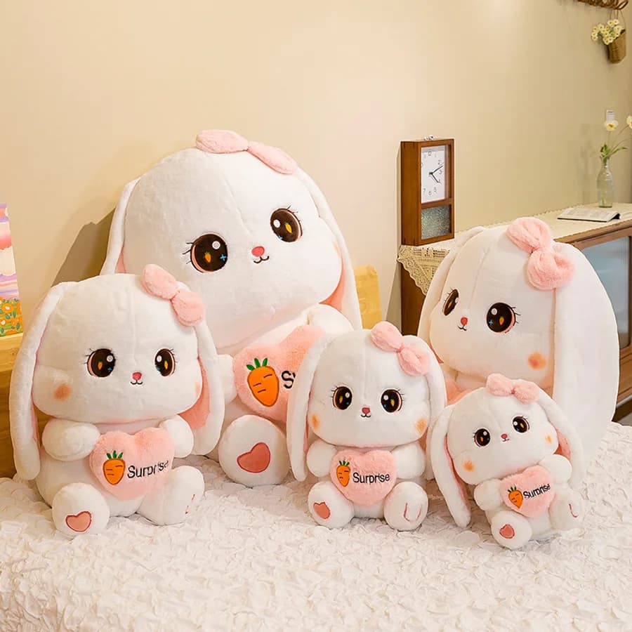 Radish rabbit plush