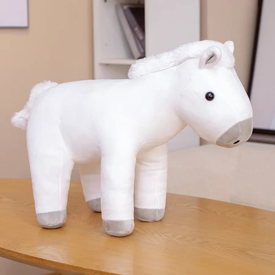 Sitting horse plush
