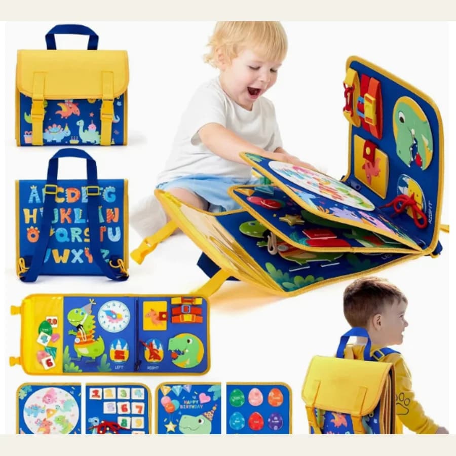 Dressing skills busy book