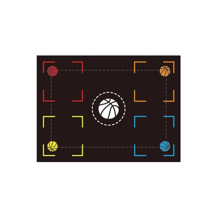 Basketball skills training mat
