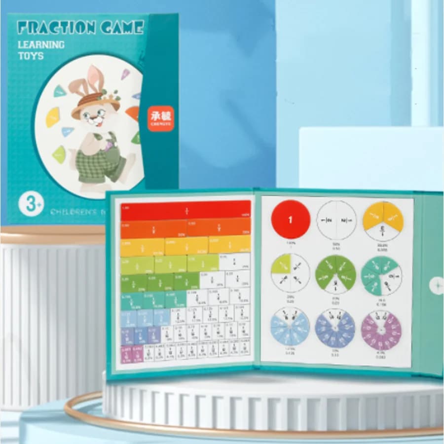 Magnetic maths activity board