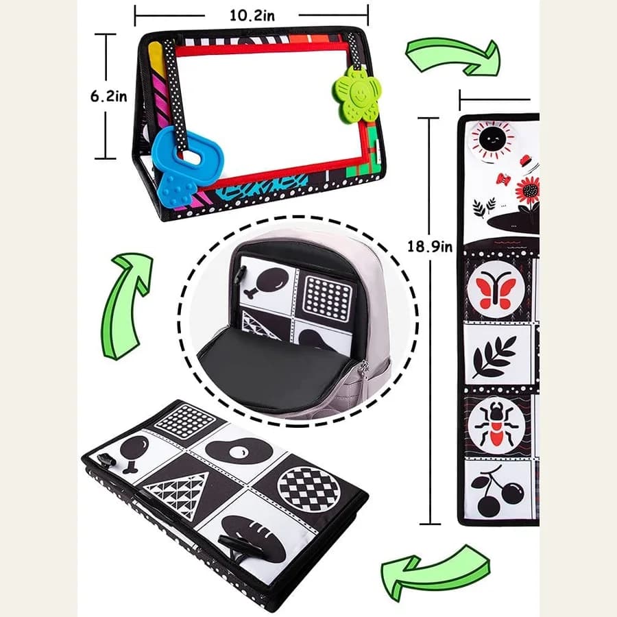 Foldable visual learning chart