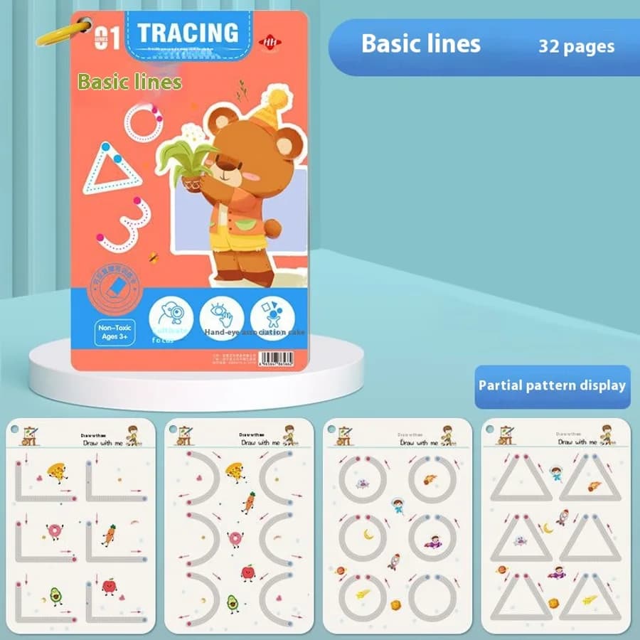 Pen-control activity cards