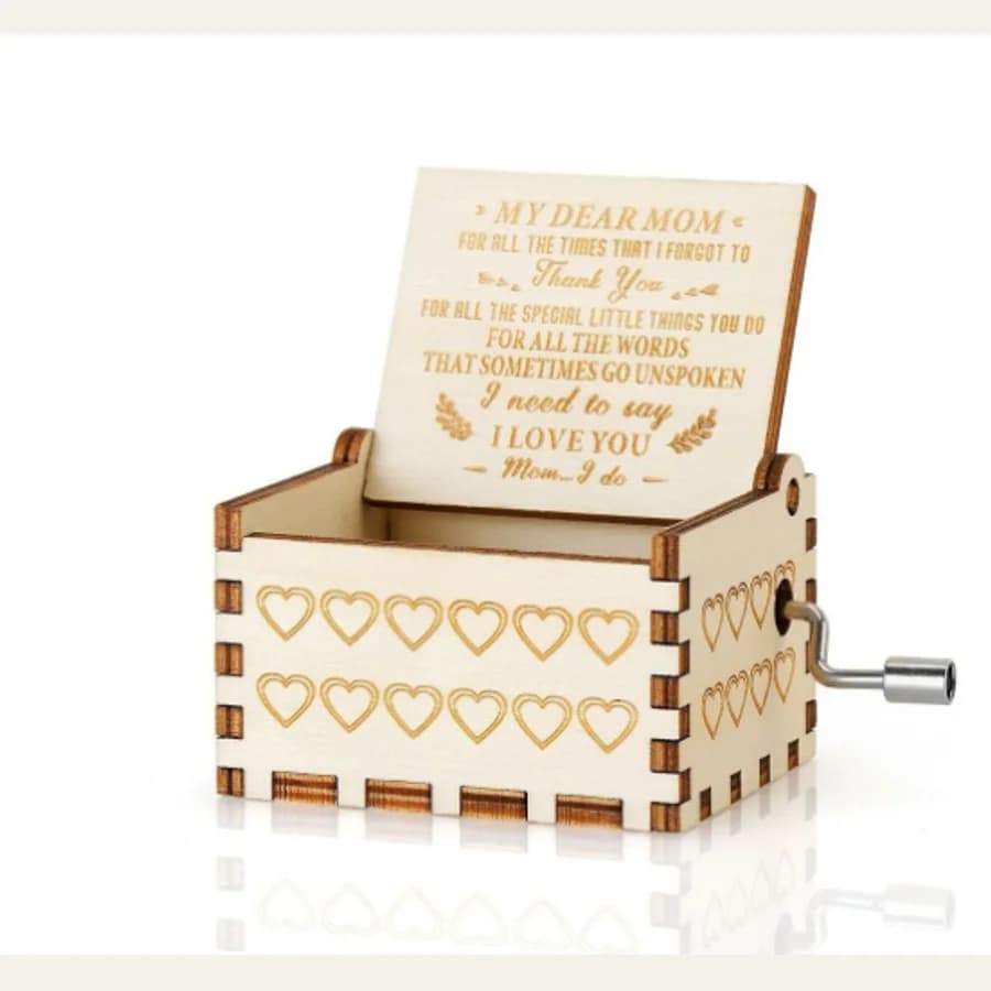 Paint-your-own music box