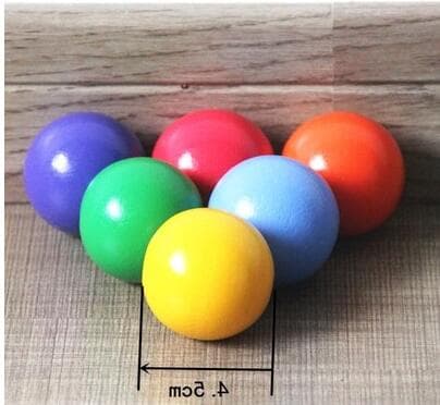 Wooden rainbow building set