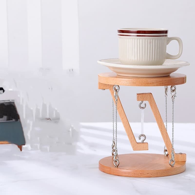 Anti-gravity wooden building set