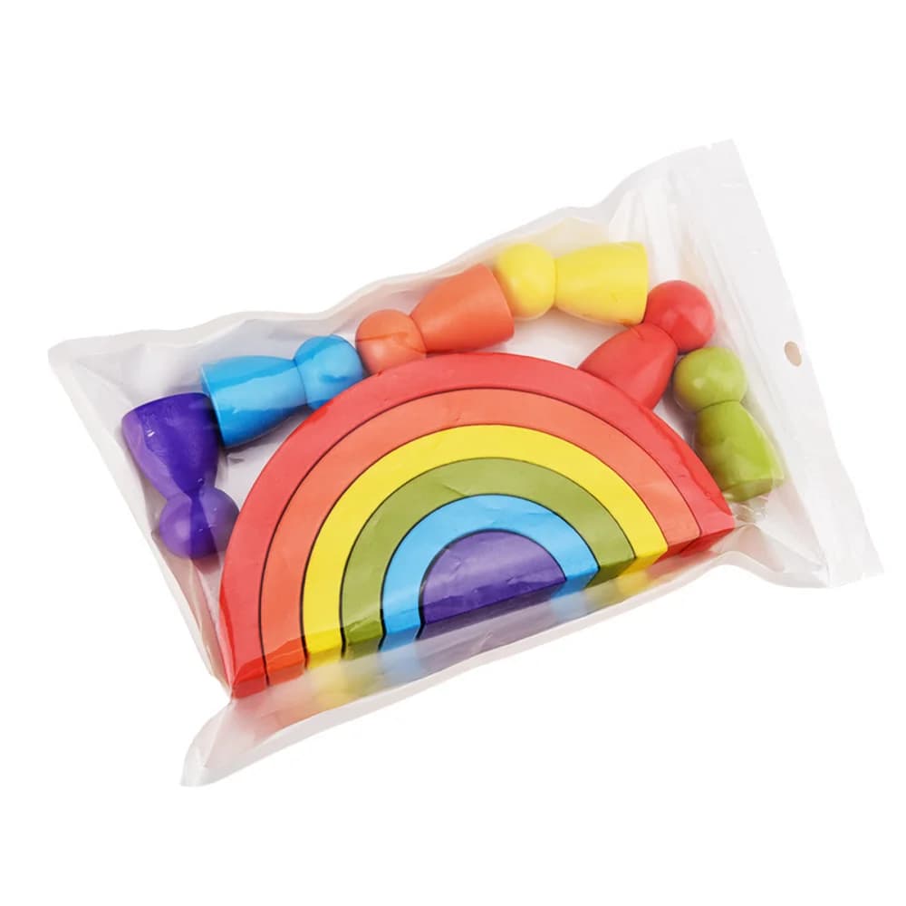Rainbow arch building blocks