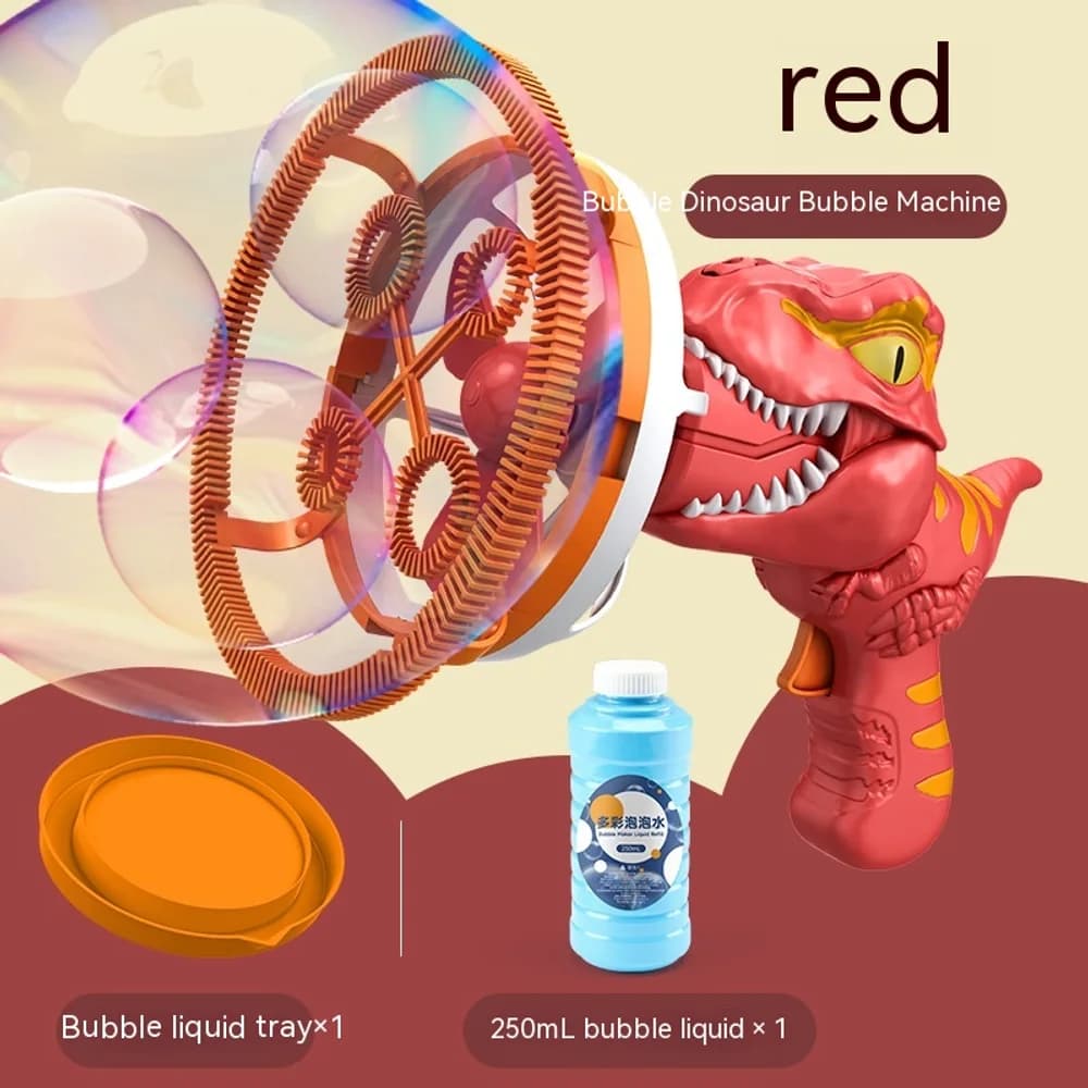 Dinosaur bubble maker