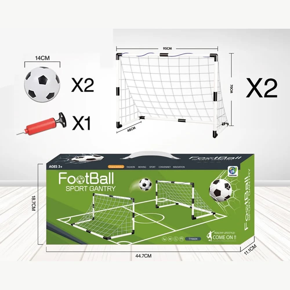 Portable football goal