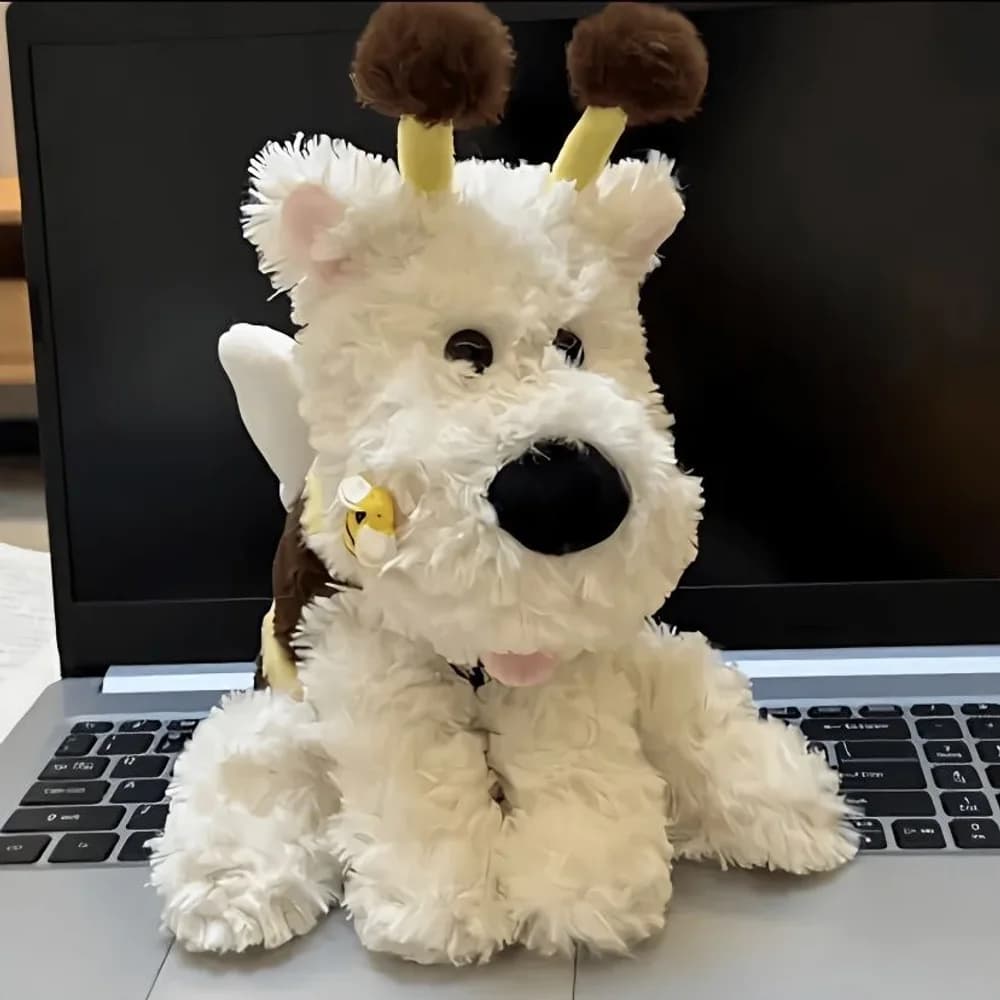 Electric bee plush