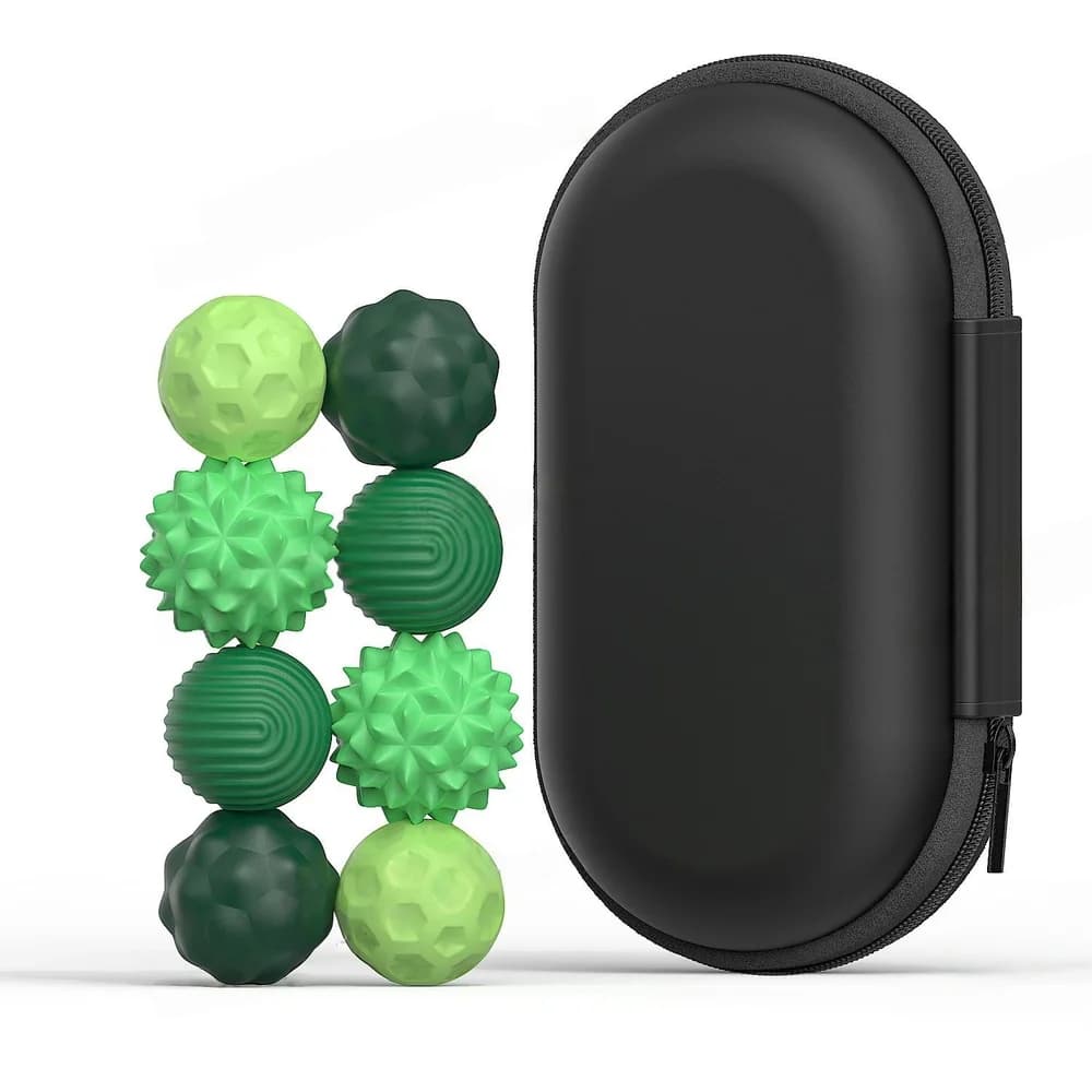 Silicone sensory spheres