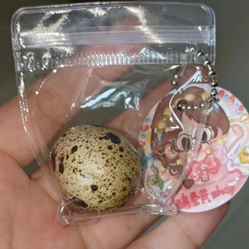 Slow-rebound egg sensory toy