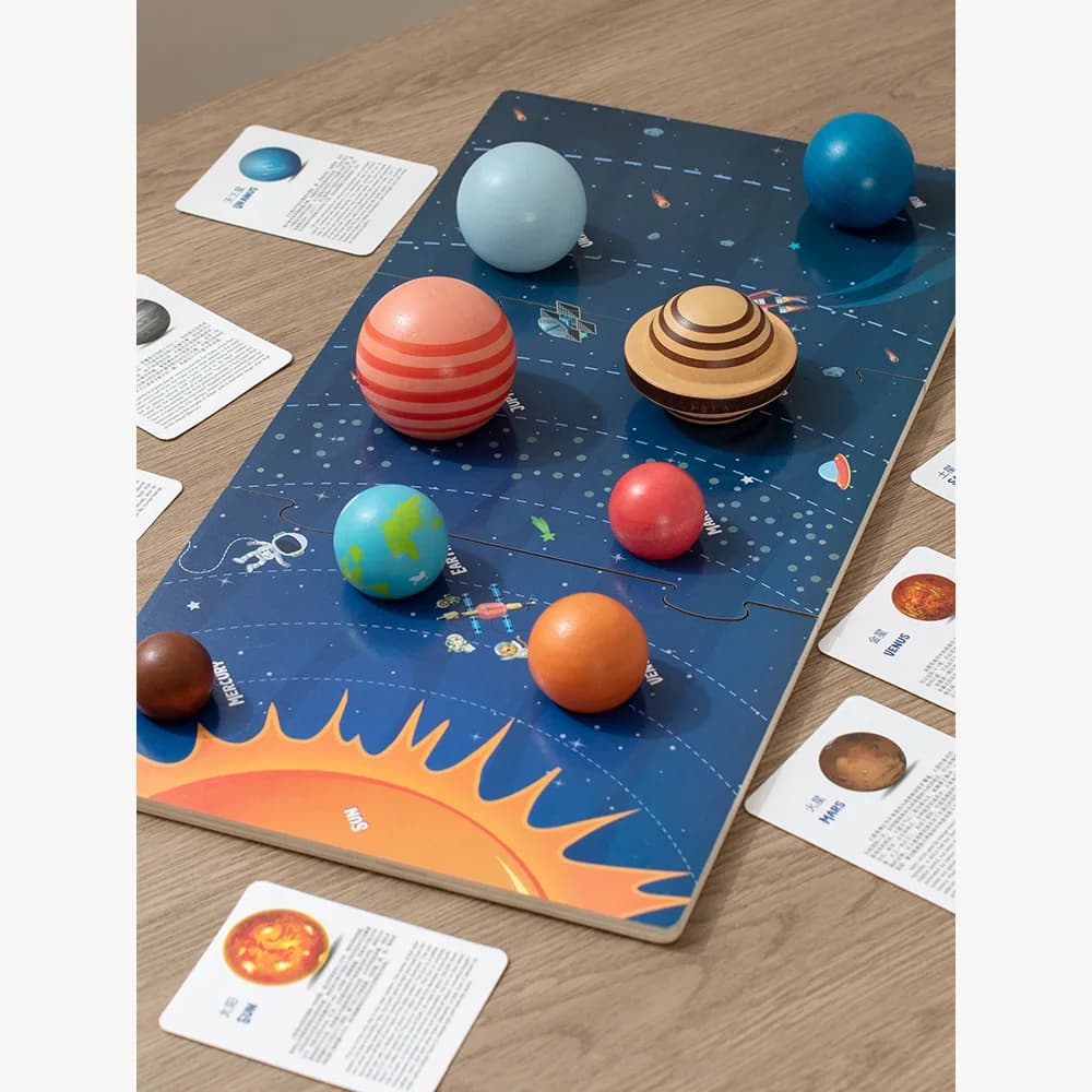 Eight-planet solar system puzzle