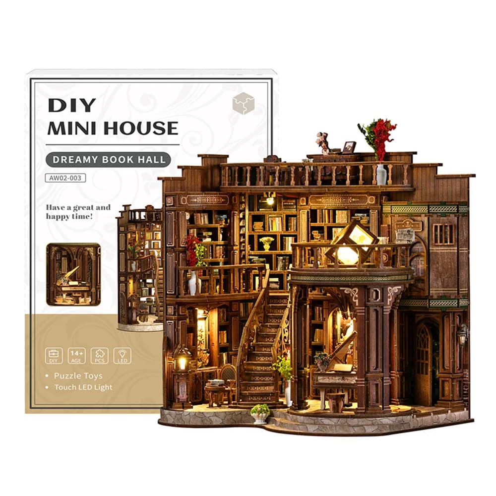 Retro European cottage model