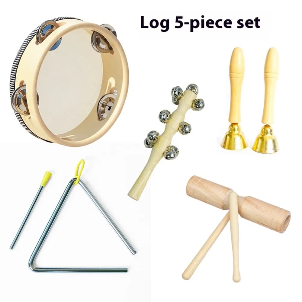 Wooden Orff percussion set