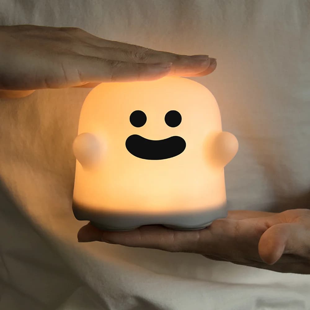 Silicone touch character light