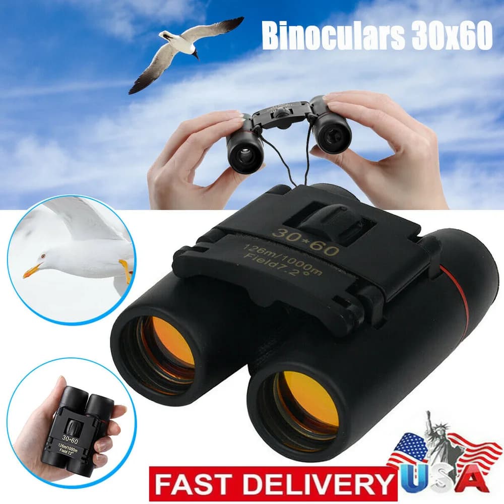 Compact discovery binoculars