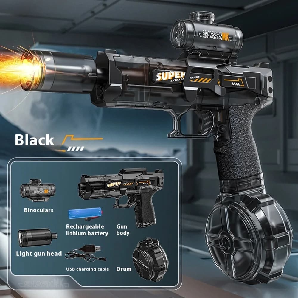 LED electric water blaster