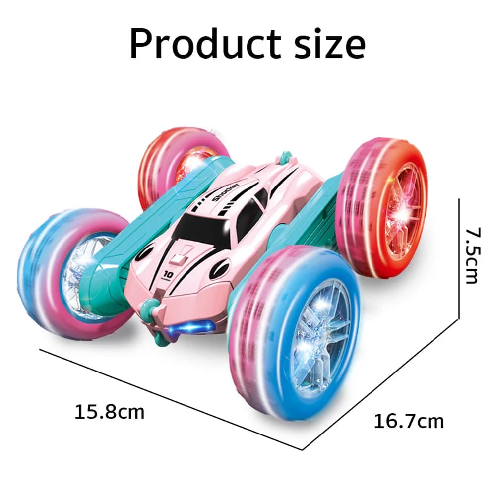Double-sided stunt car