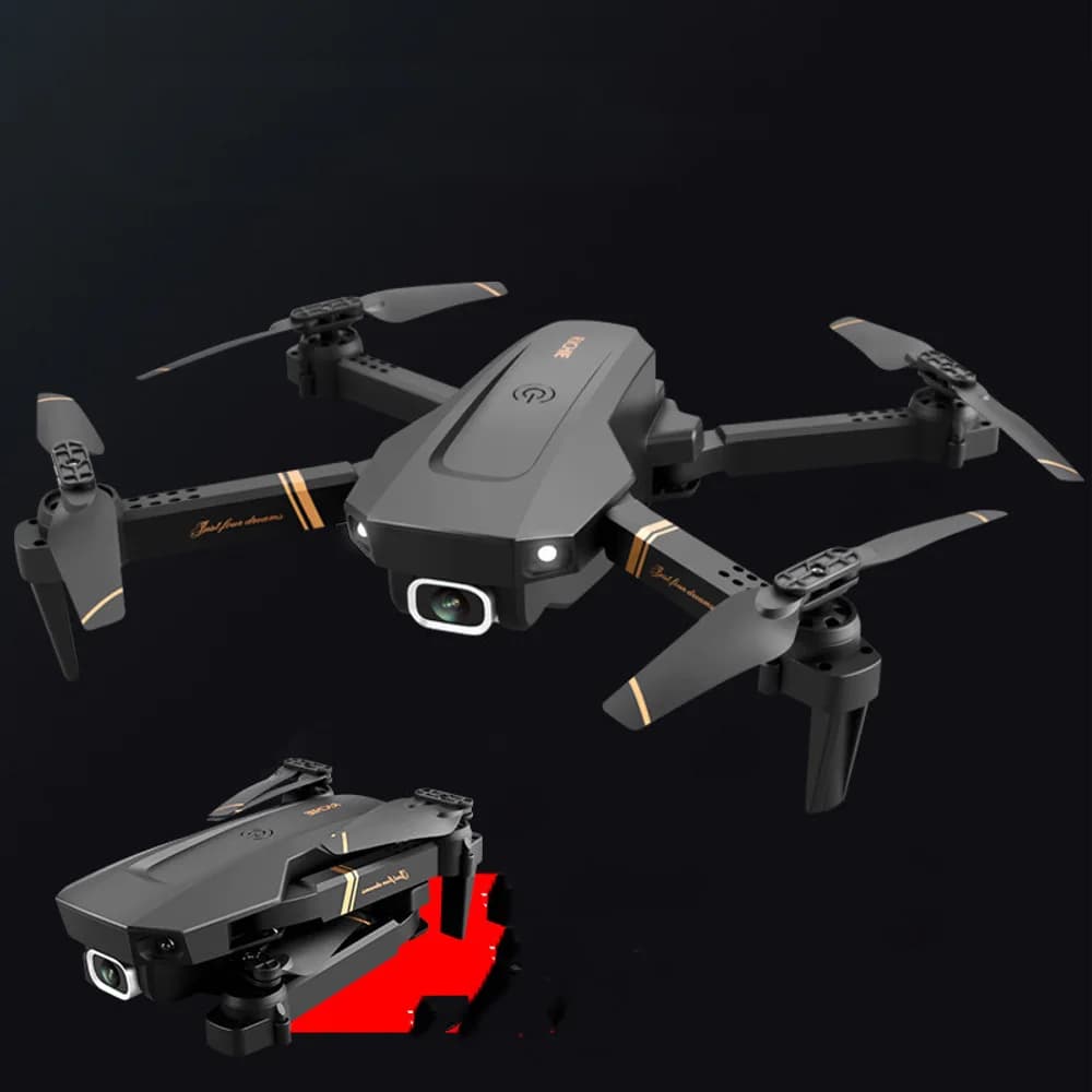 Self-stabilising quadcopter