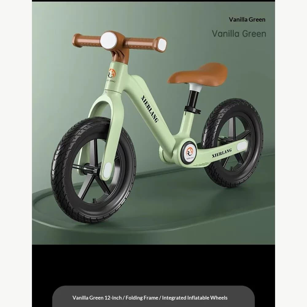 Foldable balance bike
