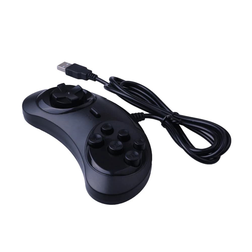 Compact computer game controller