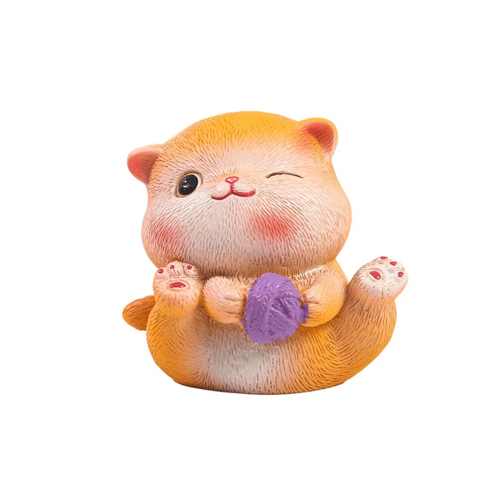 Cat room mini figure
