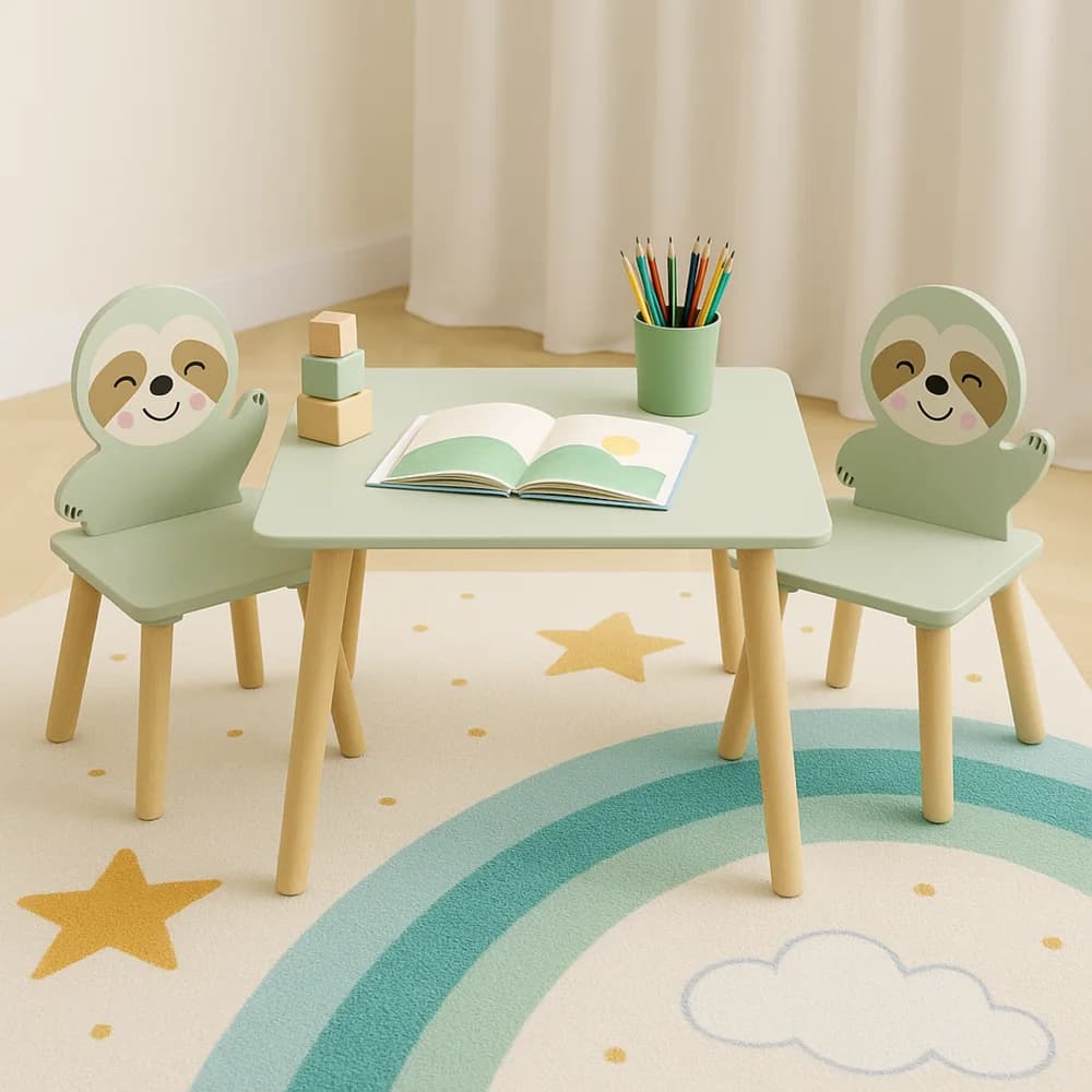 Sloth activity table set