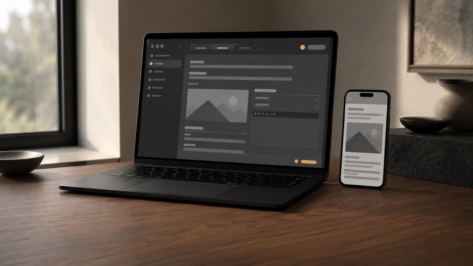 Site corporate avec administration sur CMS headless