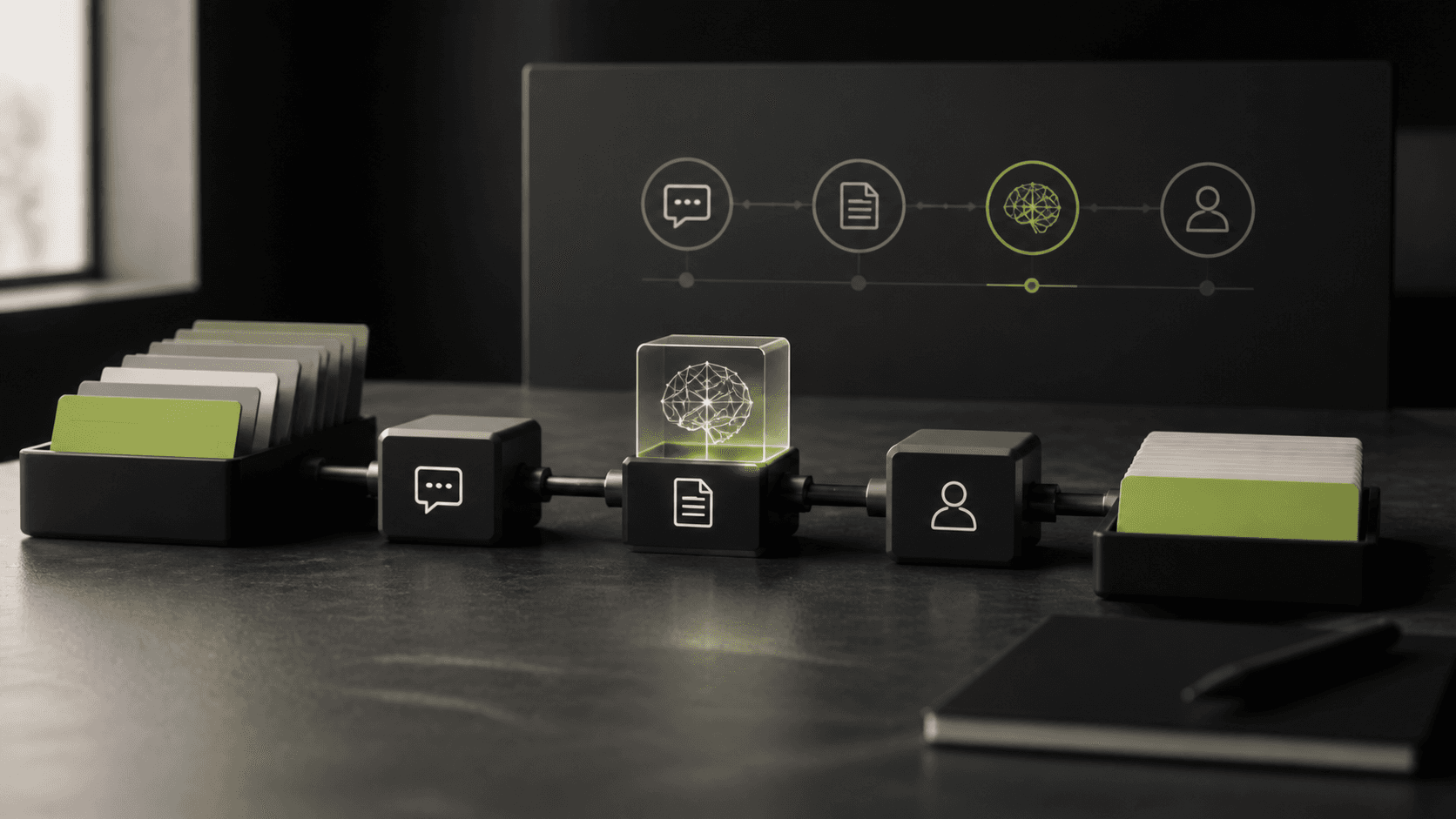 Editorial guide to First-line AI answering machine based on the company’s knowledge base