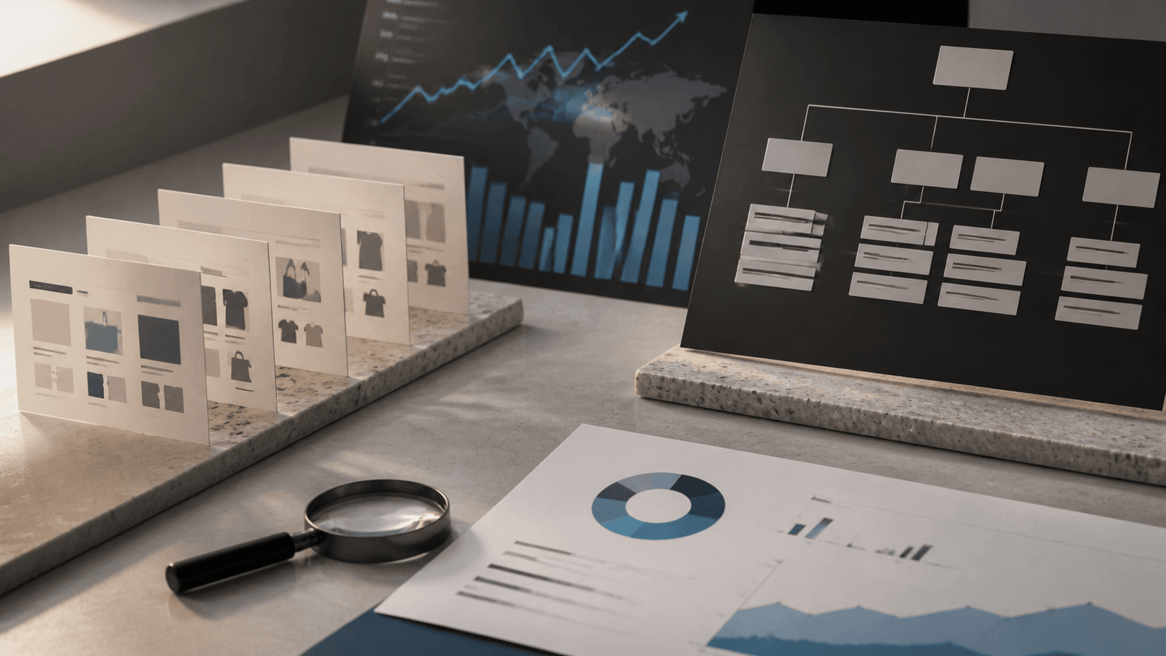 Guide éditorial sur « SEO pour boutique en ligne : catégories, filtres et fiches produit »