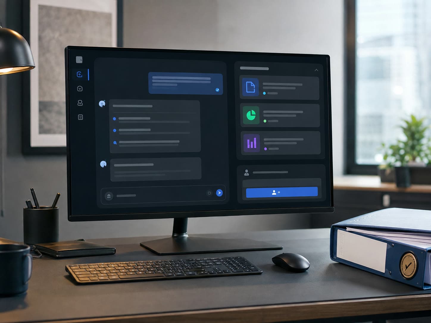 Chatbot based on the company's knowledge base on the website (RAG)